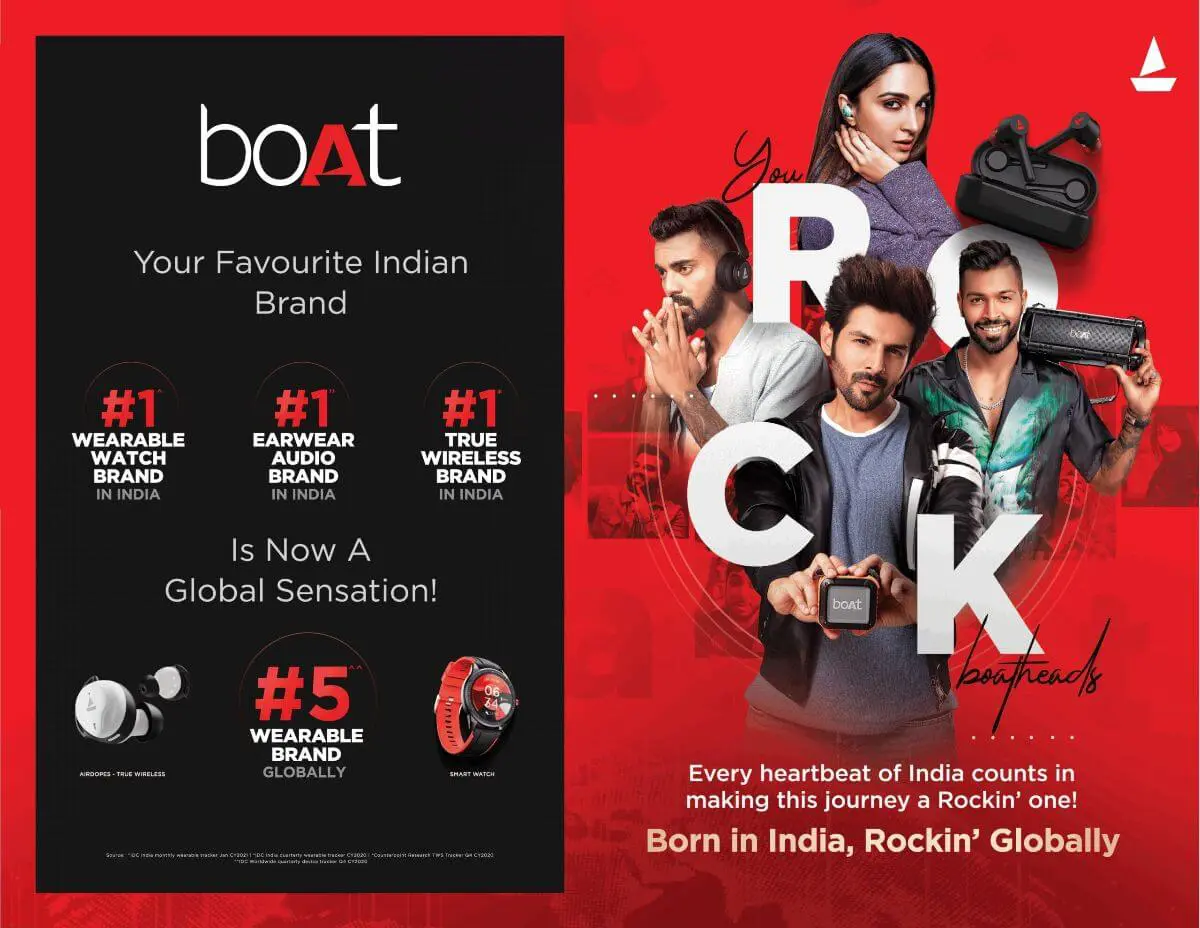 BoAt – Lifestyle Influencer and Celebrity Campaign