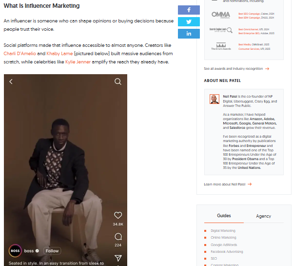 Understanding Influencers