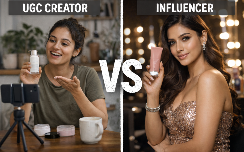 UGC Creator vs Influencer